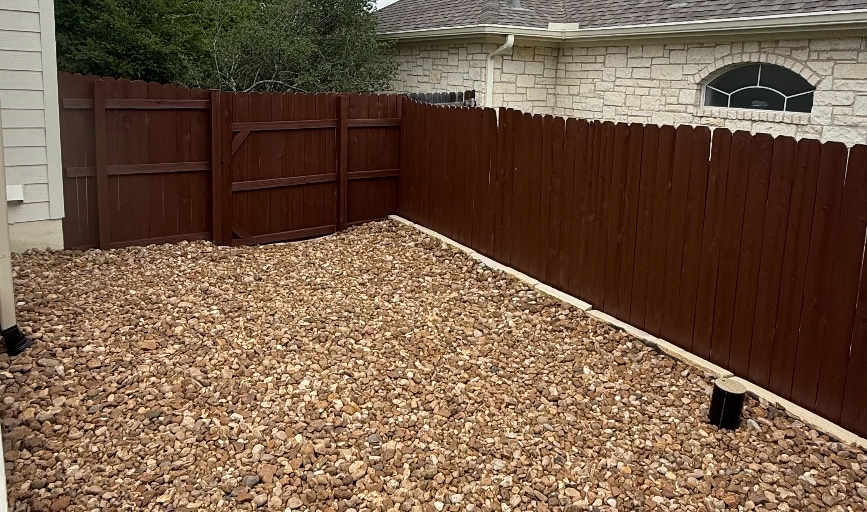 Wood Fence Staining