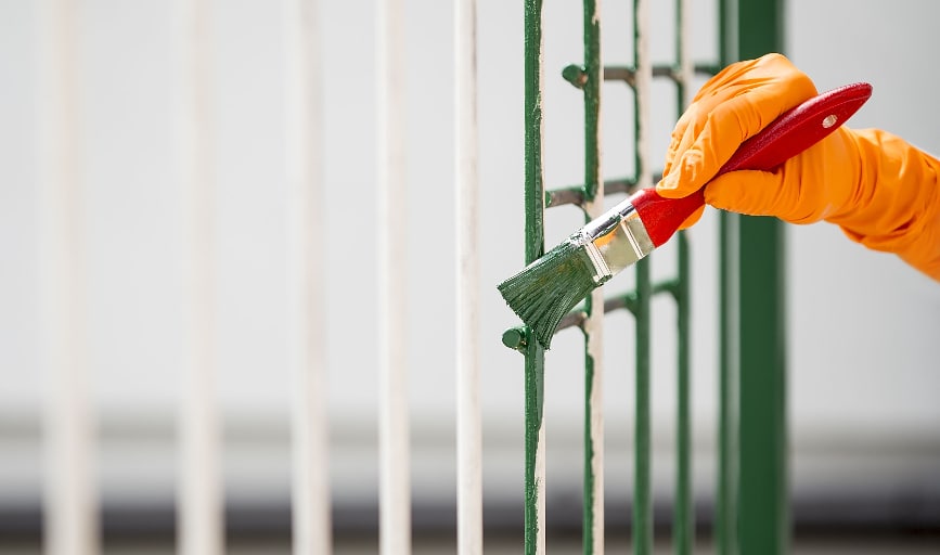 A.K. Fence Staining